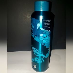 Starbucks Grande 16oz Blue Siren Metal Water Bottle